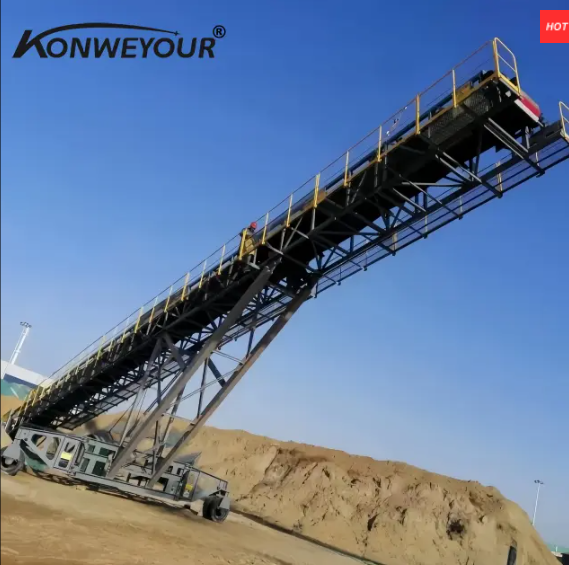 Adjustable telescopic underground conveyor na