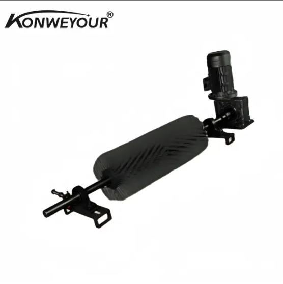 Motorized brush conveyor belt kliner .