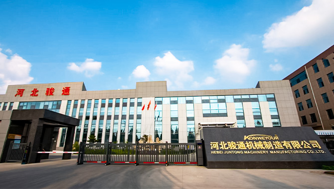 Hebei juntong mashin de lanch anual 6s wokshop
